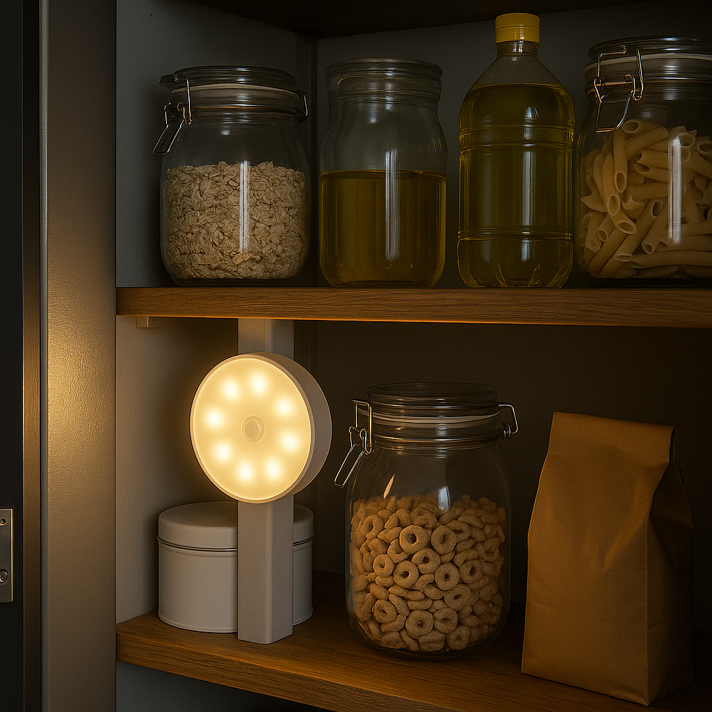 GlowLite - Uppladdningsbar Sensorlampa för hela hemmet - Med Rörelsesensor